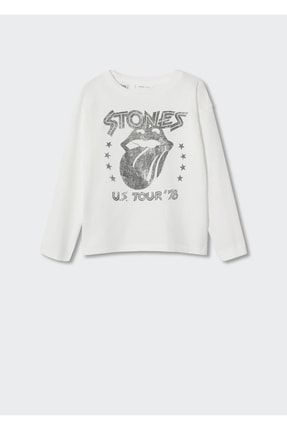 MANGO Kids Rolling Stones Sweatshirt Fiyat Yorumlar Trendyol