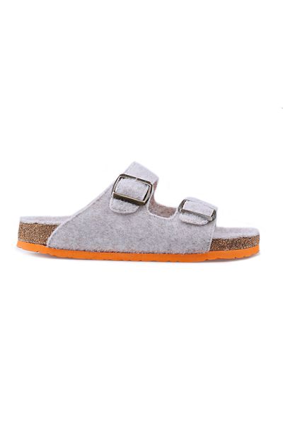 Uniqueqoop Ορθοπεδικές παντόφλες Tokyo Cork Sole Wool Felt