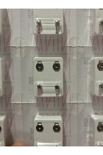 nina Nur Dükkanı Steril Kulak Delme Küpesi Yıldız 1 Çift Marka