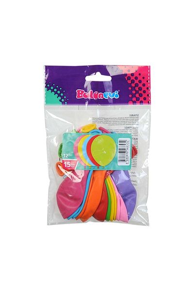 BalonEvi Birthday Printed Balloon Pack of 9