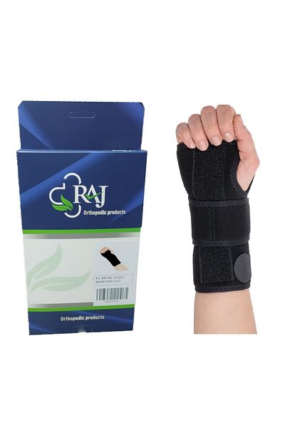 RAJ Hand Wrist Brace -splinti Hand Wrist Bandage Free Size Standard Size