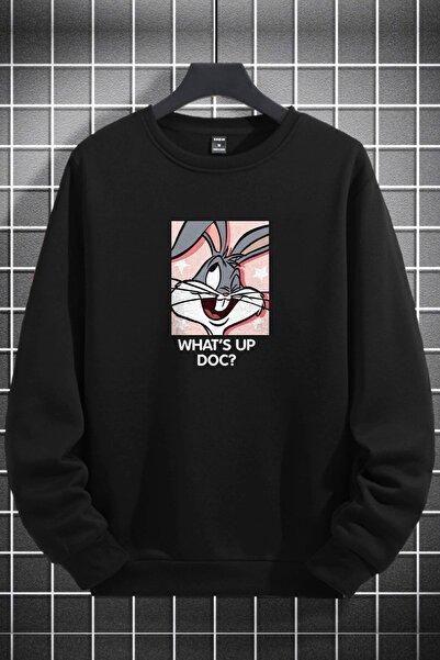 macklin Unisex ženska i muška majica Bugs Bunny Štampano sa okruglim izrezom,...