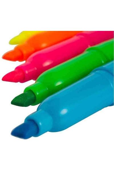 KRAF Pen Type Highlighter Marker 5 Pack