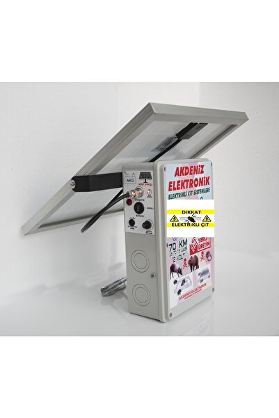 Akdeniz Elektronik Elektrikli Çit Cihazı 25 Watt 9 Amper Full Paket