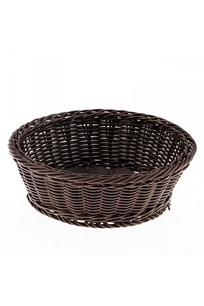 Ün-Ev 6 Pieces Round Plastic Bread Basket 5200x6