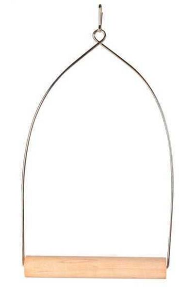 Trixie Bird Perch with Wooden Metal Hanger - 10, 5x22, 5cm