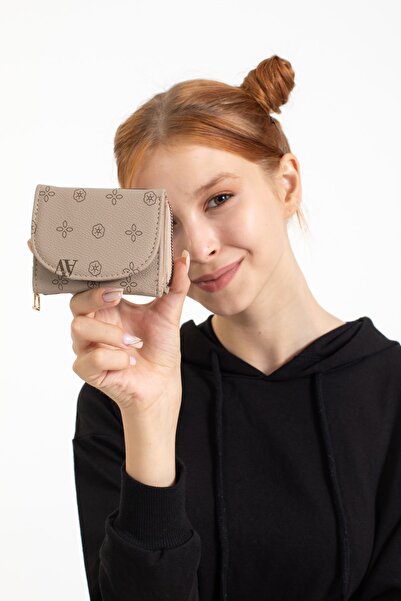 Armine C10 محفظة نسائية مطبوعة من فرو المنك