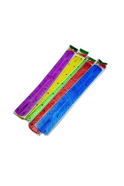 ALC Plastic Flexible Ruler 30 Cm/12 Inch