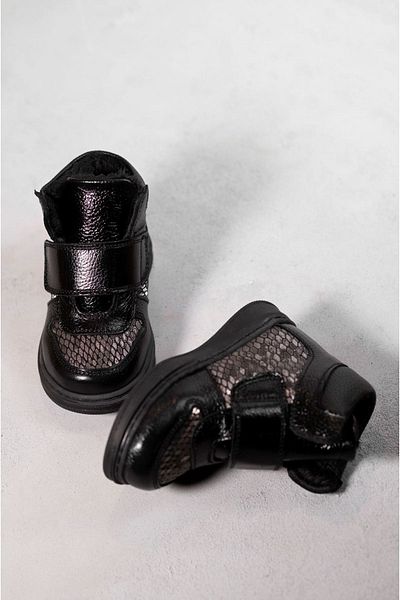 Toddler Black Girl's Boots