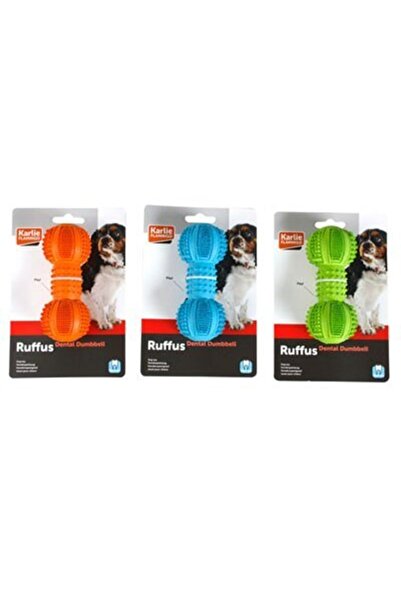 Flamingo لعبة Ruffus Bouncer Dumbbell Dog مقاس 12.5 سم