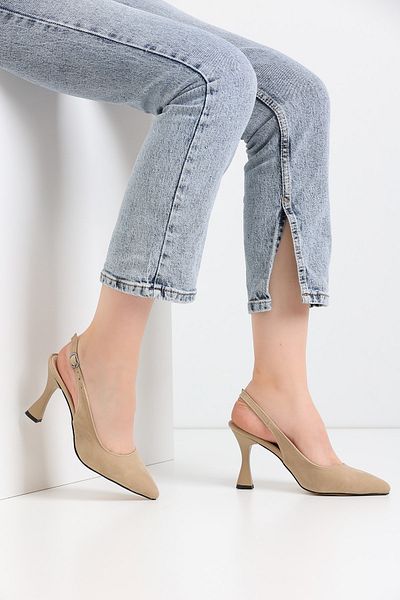 eformoda by emre yılmaz Pantofi clasici pentru femei Skin Suede 4230