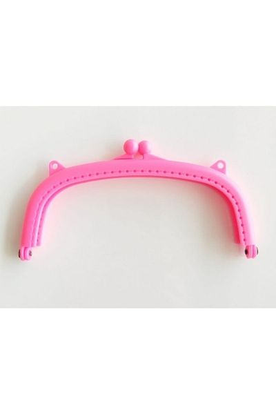 angel çanta aksesuar Clip Portofel Plastic 16 Cm Roz
