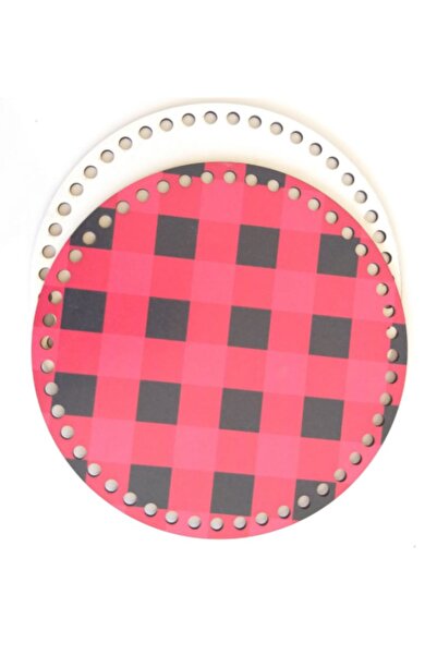 angel çanta aksesuar لوحة خشبية مصورة بقطر 20 سم مع ظهر سلسلة K رقم 23