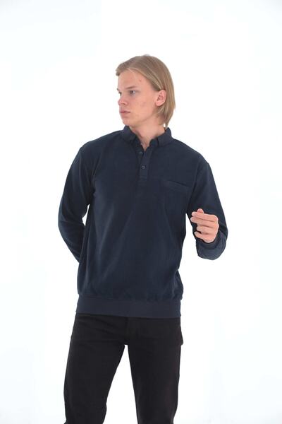 KMKkombin Berşa Selanik Men's Tightly Woven Knitwear Knitted Plain Acrylic Wi...
