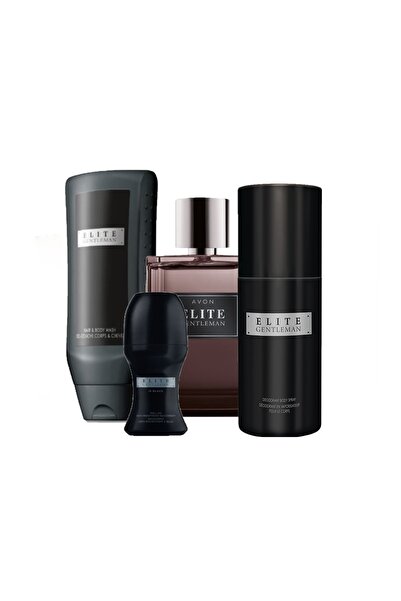AVON Elite Gentleman Edt 75 Ml Erkek Parfüm 4lü Seti