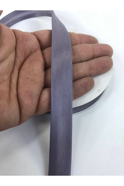 Bontex Σκούρο Γκρι Σατέν Πιτσίνι 2 εκ. 1 μέτρο – Κορδέλα