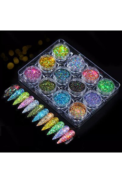 Venalisa 12'li Tırnak Süsleme Pul Sim Seti Nail Art Vnls01