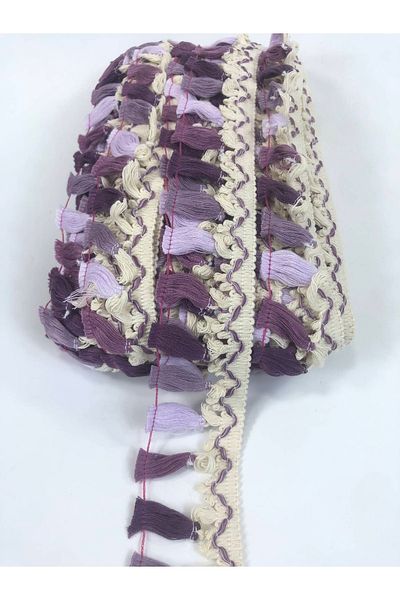 Bontex Decorative Ribbon Accessory Lilac Purple Colorful Decorative Fringe Tassel – Decorative Ribbon – Decorative She