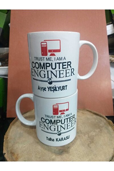 sıradışıhediyem كوب بطابع مهندس الكمبيوتر