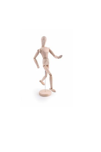hobi market art Wooden Model Manikin Human Figure 30 cm