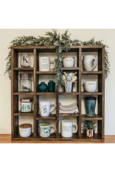 Genel Markalar Ahşap Kupa Rafı