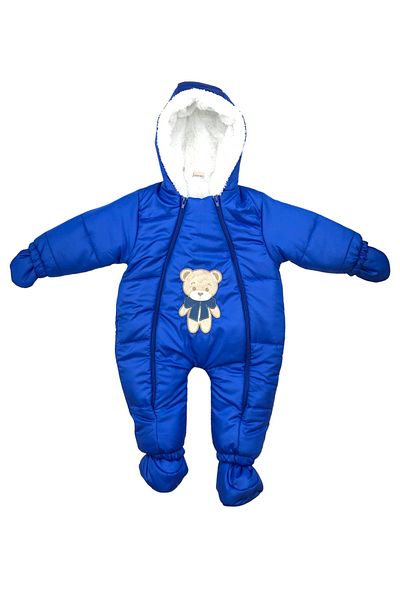 Pukka New Season Teddy Bear Embroidery Slippers with Feet and Gloves Velsoft Cosmonaut