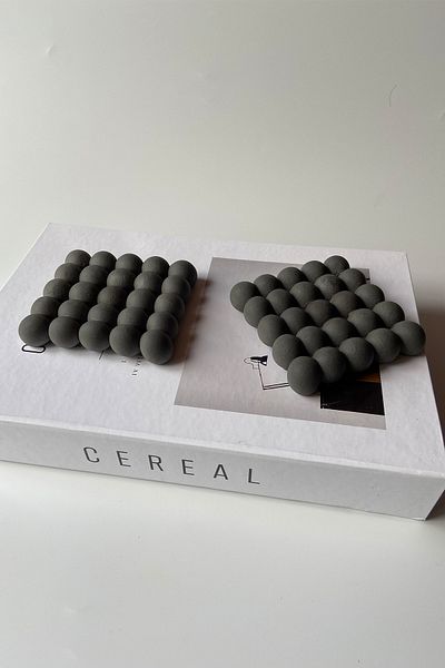 sin istanbul Set of 2 Bubble Coasters Anthracite