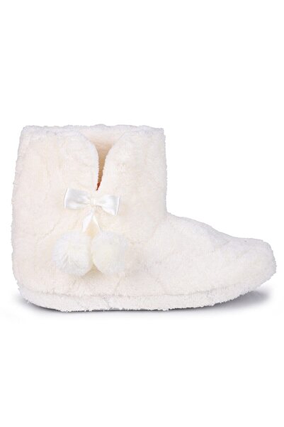 Potincim Rdp Suyolu Зимові капці для жінок Крем