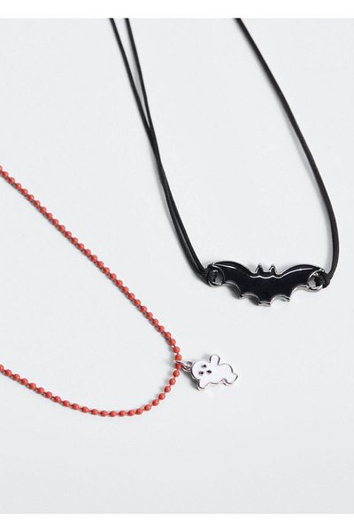 MANGO Kids Set mit 2 Halloween-Halsketten