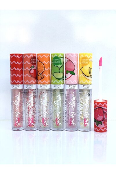 Roesıa Rose Cosmetics Rose 6 Adet Meyveli Dudak Koruyucu, Parlatıcı & Sihirli...