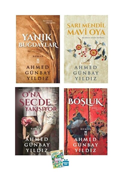 Timaş Yayınları Hediyeli Yanık Buğdaylar - Sarı Mendil Mavi Oya - Ona Secde Y...