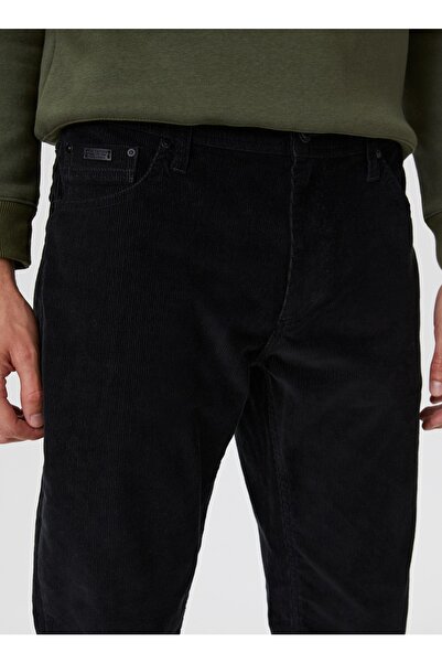 Lee Cooper Yüksek Bel Rahat Siyah Erkek Chino Pantolon 231 Lcm 221005 Rıcky Siyah