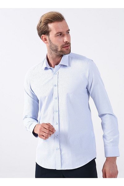 ALTINYILDIZ CLASSICS Cămașă - Albastru - Slim Fit