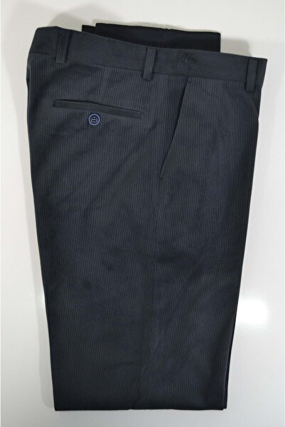 DostumGiyim Classic Erkek Kadife Pantolon Lacivert Füme - 44