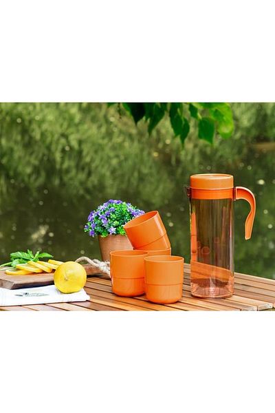 Paşabahçe Laure 4 Cup Jug Set