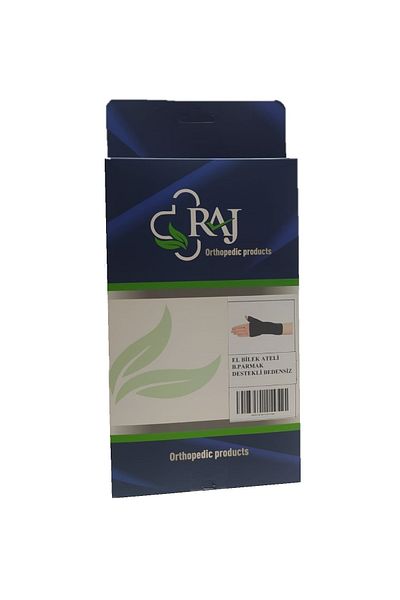 RAJ Hand Wrist Splint with Thumb Support Metal Support Static Hand Wrist Splint