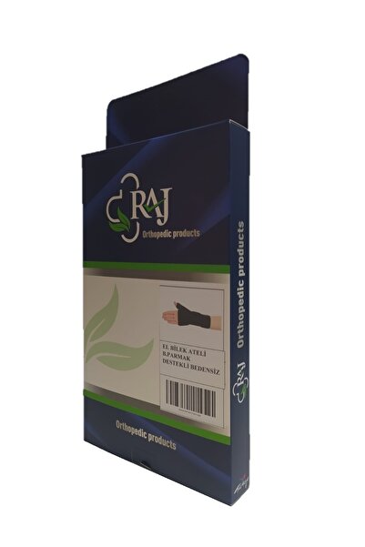RAJ Hand Wrist Splint with Thumb Support Metal Support Static Hand Wrist Splint