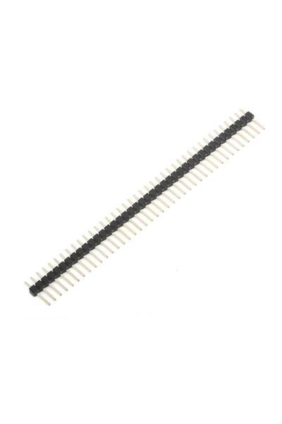 Genel Markalar 5 Adet 1x40 Pin Erkek Header Tek Sıra 2.54mm 180 Derece Kırıla...