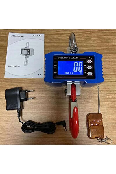 CRANE 1 Ton Vinç Terazi-calaskar Kantarı-uzaktan Kumandalı-şarjlı-2 Yıl Garan...