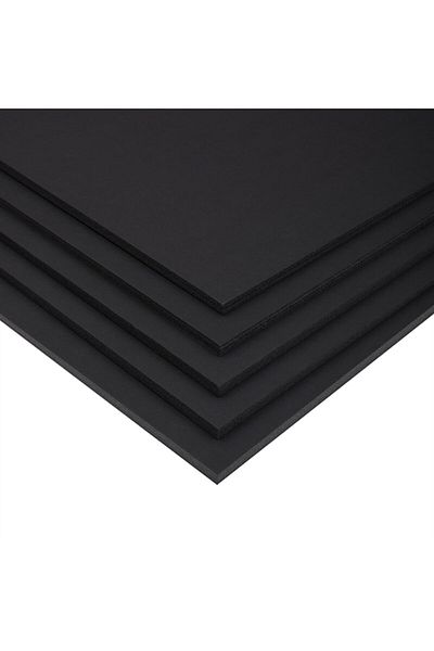 Ümraniye Hobi Sanat Umraniye Hobby Photoblock Model Cardboard Black 3mm 50*70cm Pack of 5