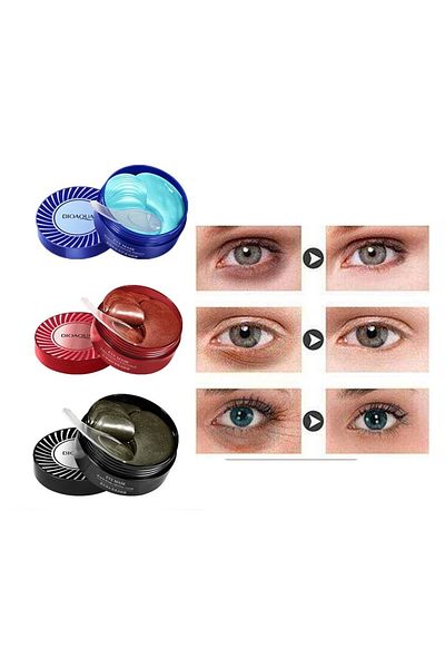Bioaqua Favorite Eye Masks Set of 3 60 Pieces x 3 Boxes