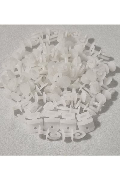 erdoğan hobi Curtain Button Curtain Roller 72+4 Cornice Button - 72 Pieces Snap-on Curtain Button 4 Pieces Lock Set