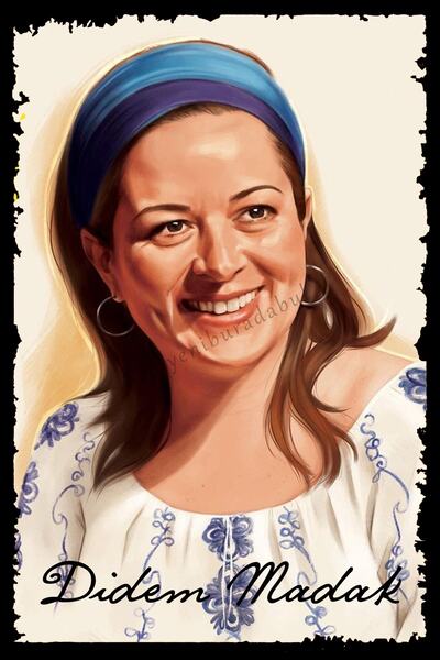 hediyeniburadabul Didem Madak Ξύλινος Πίνακας / Αφίσα με θέμα τη λογοτεχνία