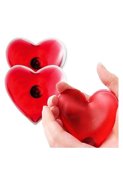 Bunionettes Kalp Şekilli Sihirli Jel Cep Sobası Vücut El Omuz Cep Isıtıcı Isınmatik Sevgililer Günü Hediyesi