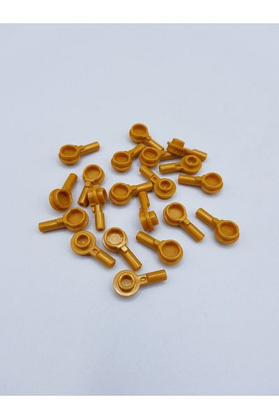 LEGO Original Moc Custom Accessory Bar 1l 1 X 1 Round Plate Flat Brick Gold 4 Pieces Will Be Sent
