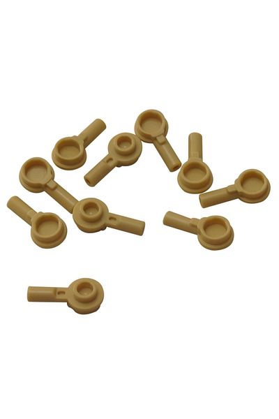 LEGO Original Moc Custom Accessory Bar 1l 1 X 1 Round Plate Flat Brick Tan Tan 4 Pieces Will Be Sent
