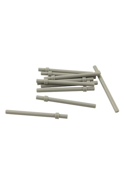 LEGO Custom Accessory Moc Minifigure Minifigure Bar 6L Stick Dark Gray 2 Pieces Will Be Sent