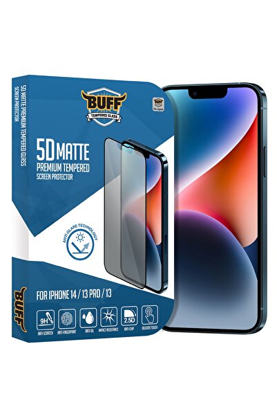 Buff Iphone 14/13 Pro/13 5d Matte Ekran Koruyucu