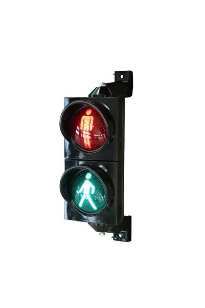 FM Trafik Led'li Sinyal Verici 100 Mm Yaya Kırmızı Yeşil
