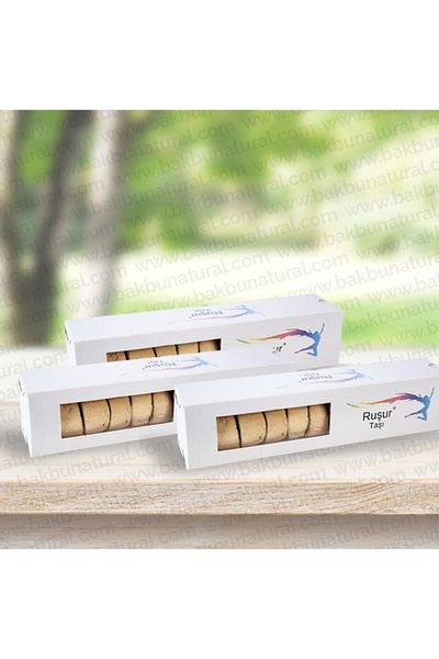 Bakbu 30 Pieces Boxed 1st Quality Rushur (SEFİDAB) stones